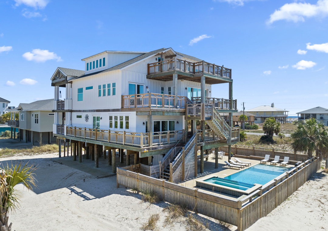 Casa de Madera Pensacola Beach Exterior