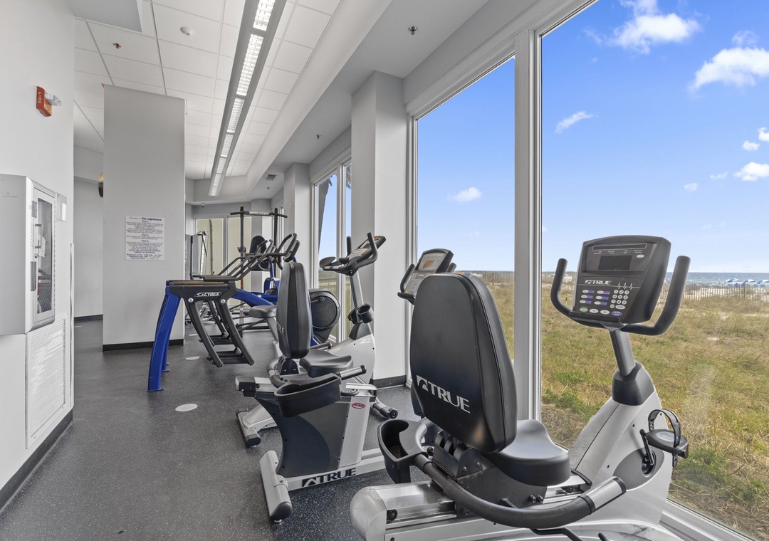 Lighthouse Condominiums Fitness Room