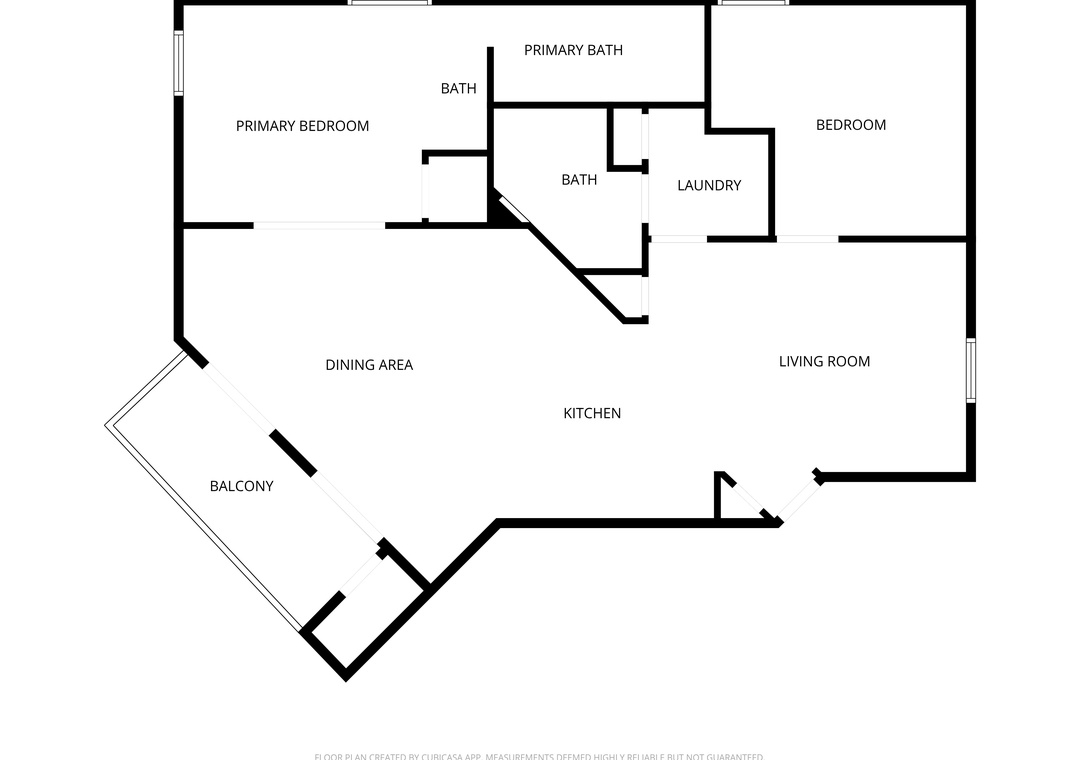 Regatta Condo 201A- Floorplan
