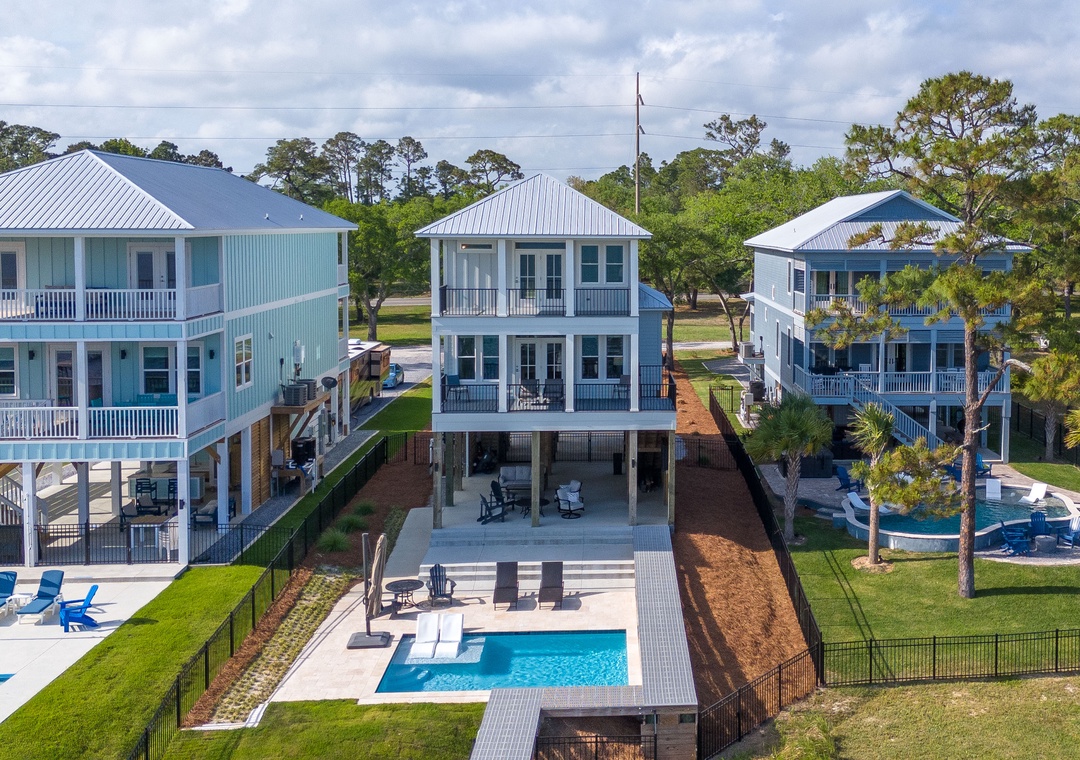 1130 Water Oaks Cir - Aerial View of the Home