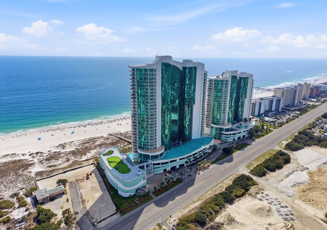 Turquoise Place 1108C- Aerial View of Turquoise Place