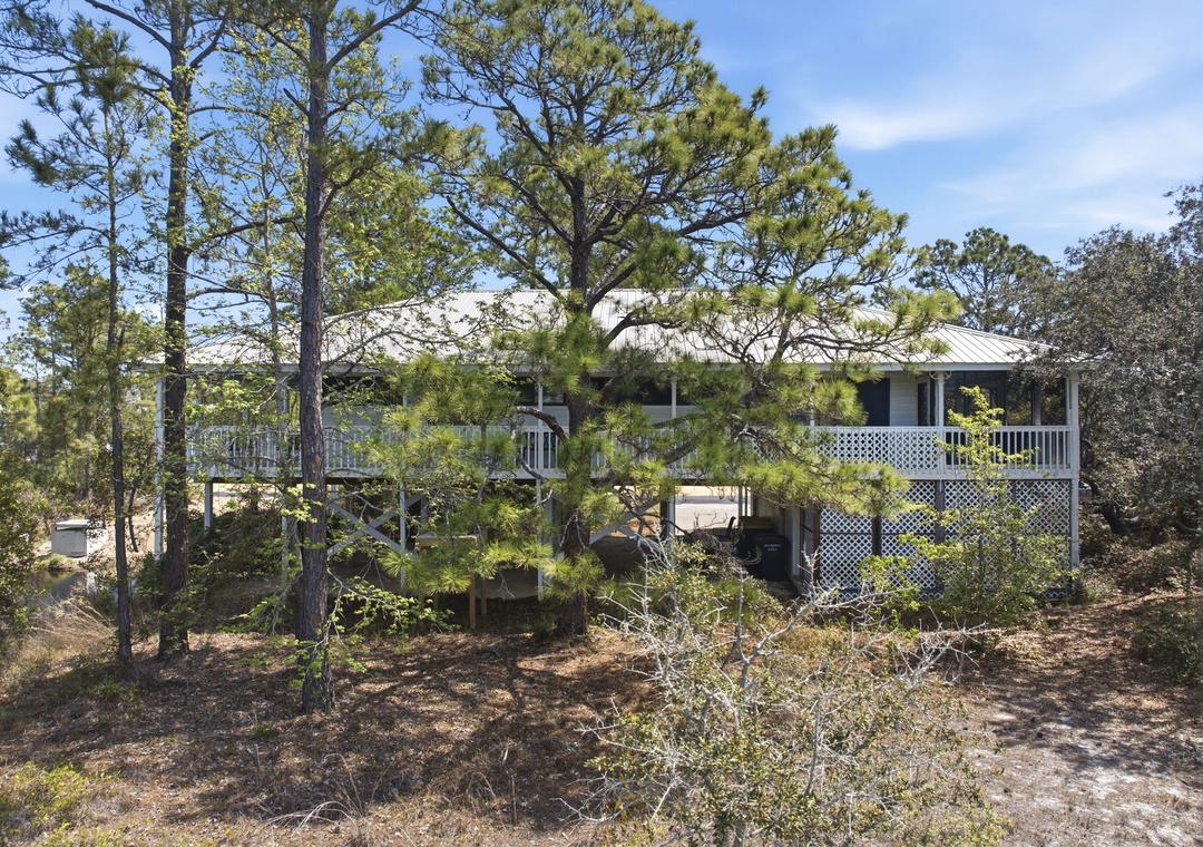 Caribbean Breezes- Back View of Property