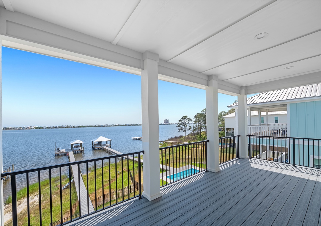1130 Water Oaks Cir - 2nd Floor - Bedroom 2 View from Balcony