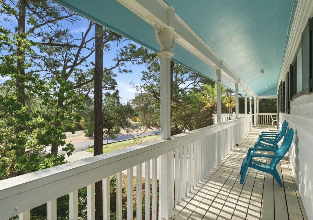Caribbean Breezes- View from Balcony towards Road