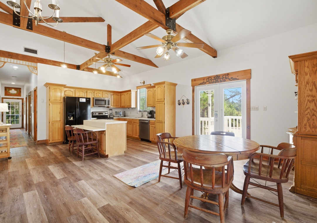 Caribbean Breezes- View of Dining, Kitchen & Balcony