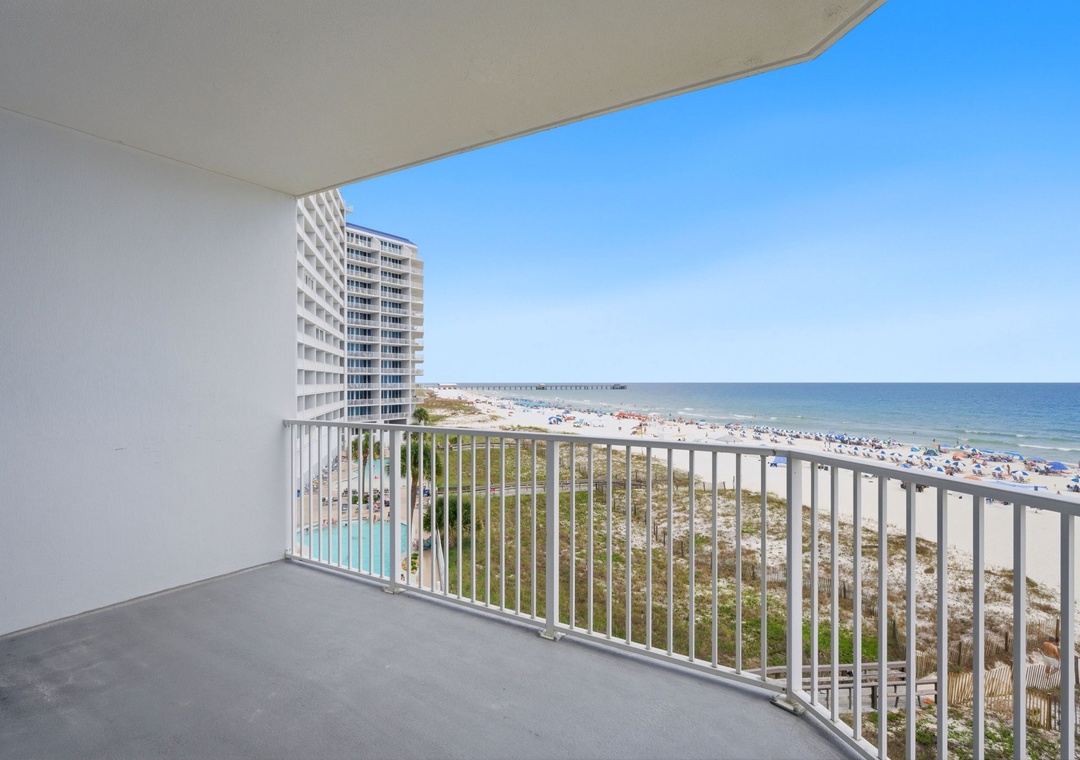 Lighthouse 418- Panoramic ocean and beach views await from your private balcony, where warm coastal breezes and endless horizons create your perfect seaside escape.