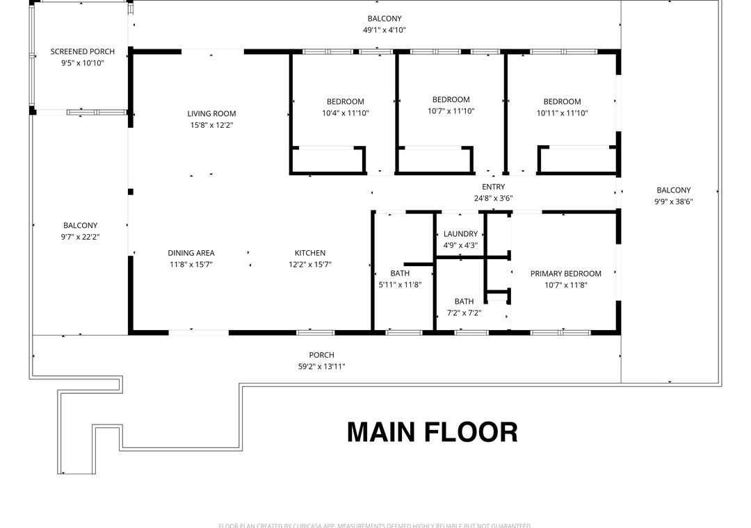 Caribbean Breezes- Floor Plan.