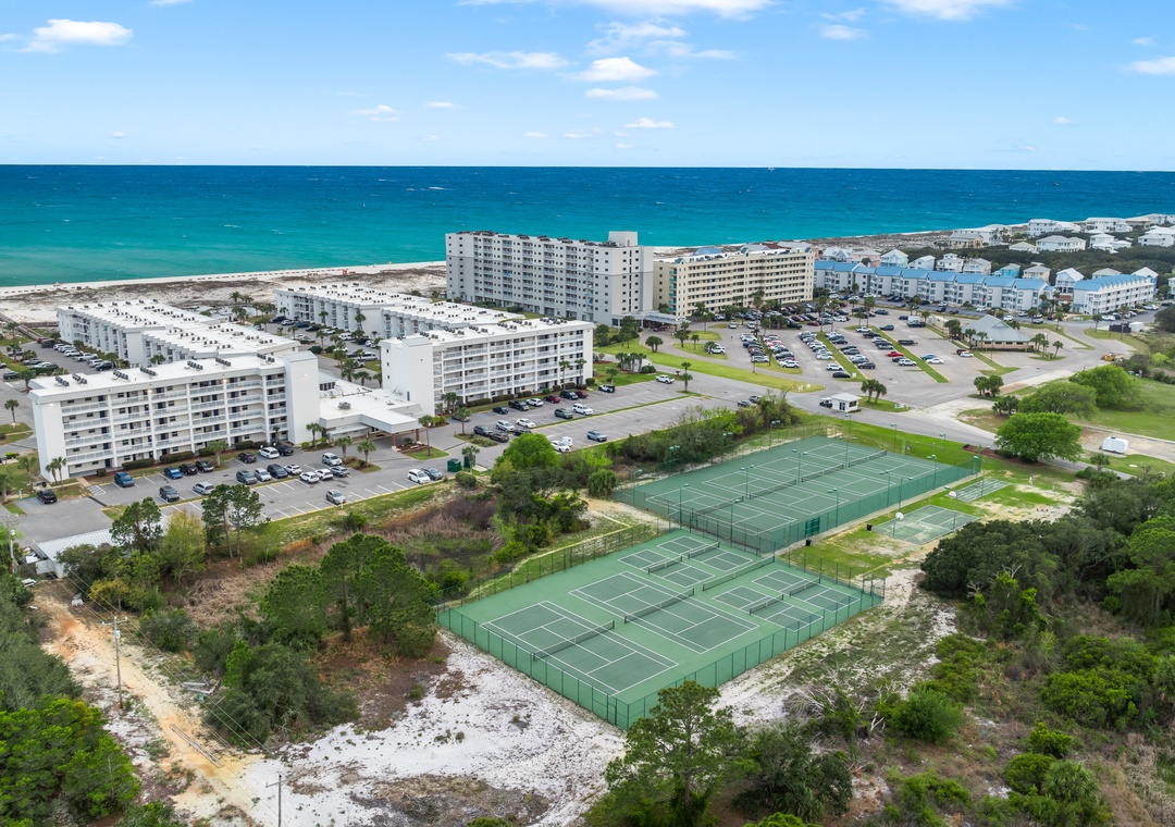 Gulf Shores Plantation- Tennis & Aerial View