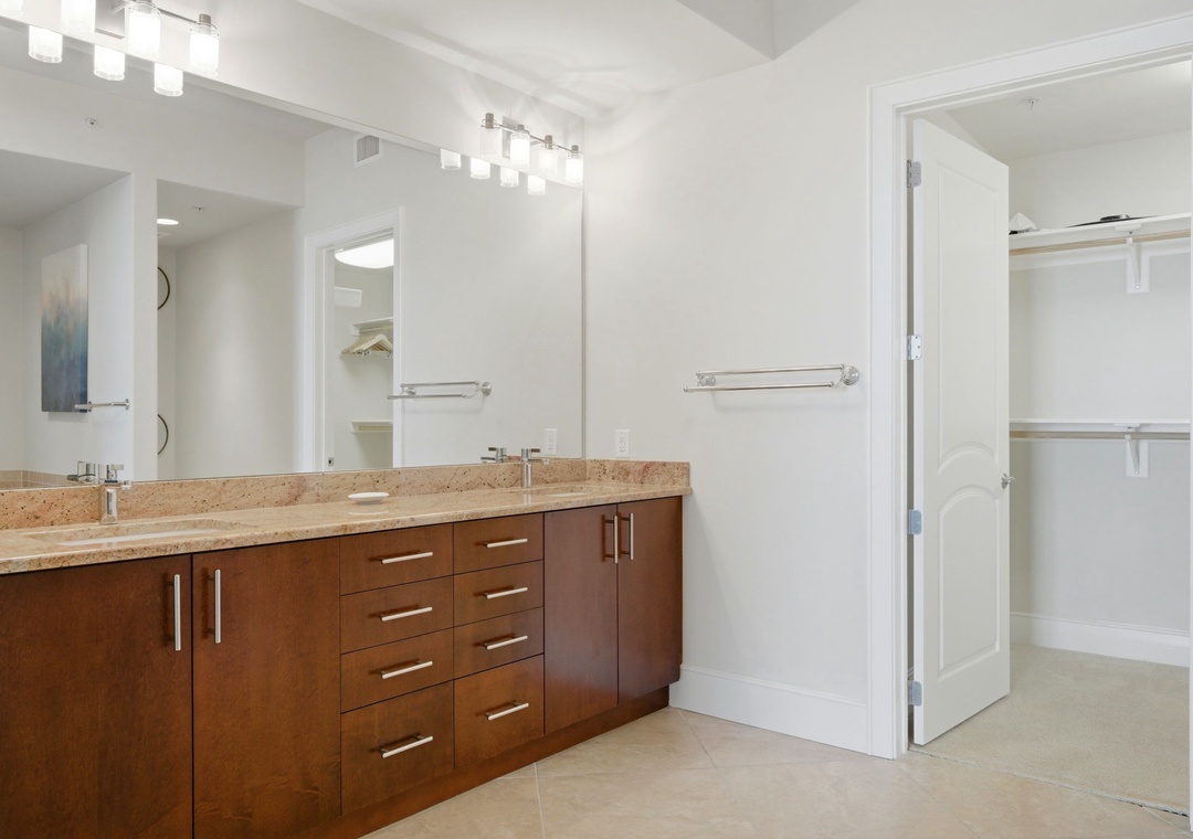 Turquoise Place 1108C- Bathroom 1 Double Vanity