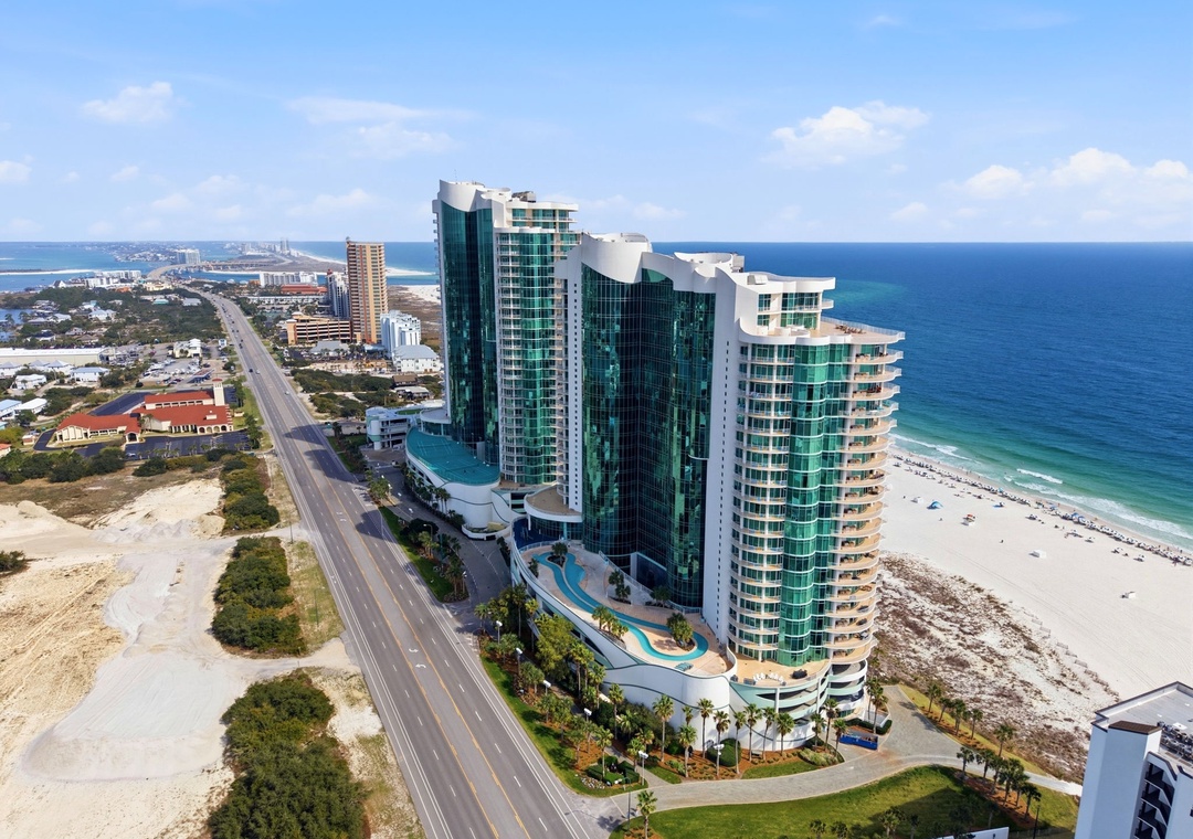 Turquoise Place 1108C- Aerial View of Turquoise Place