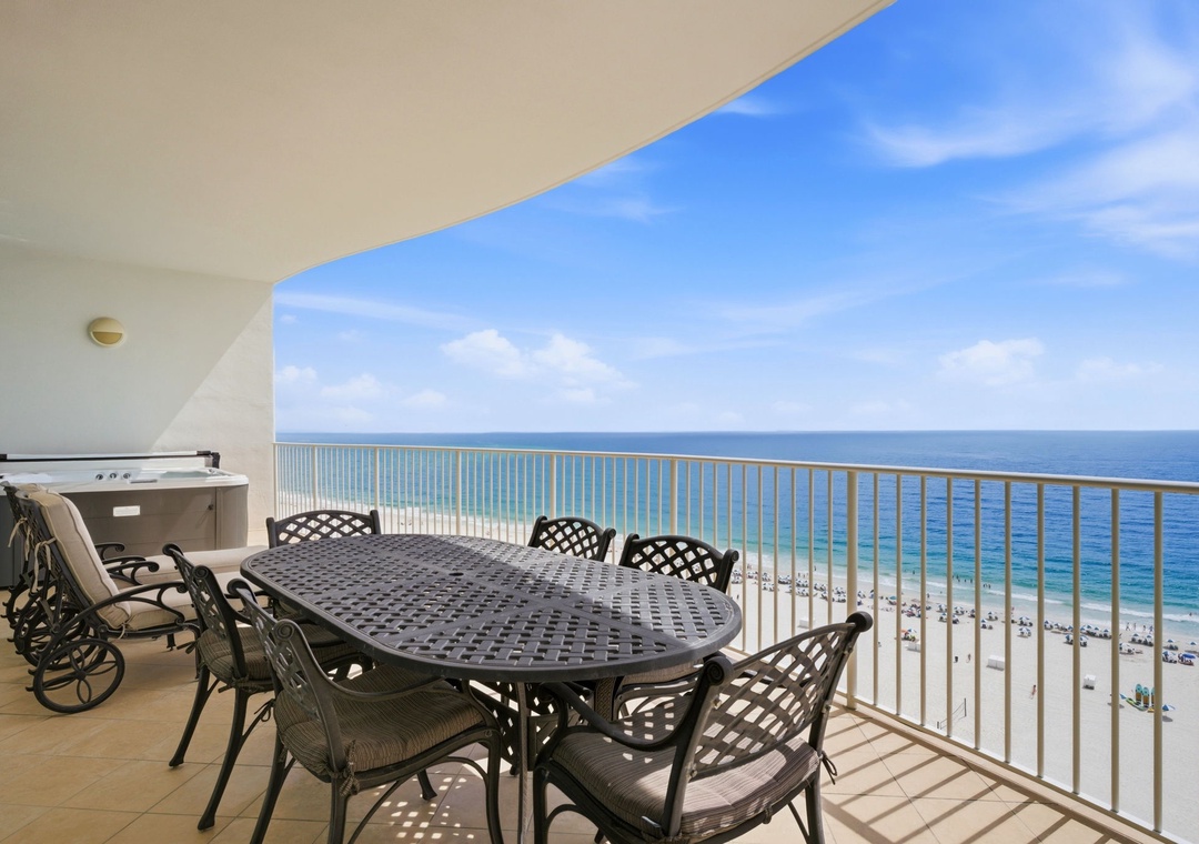 Turquoise Place 1108C- View of Gulf from Balcony