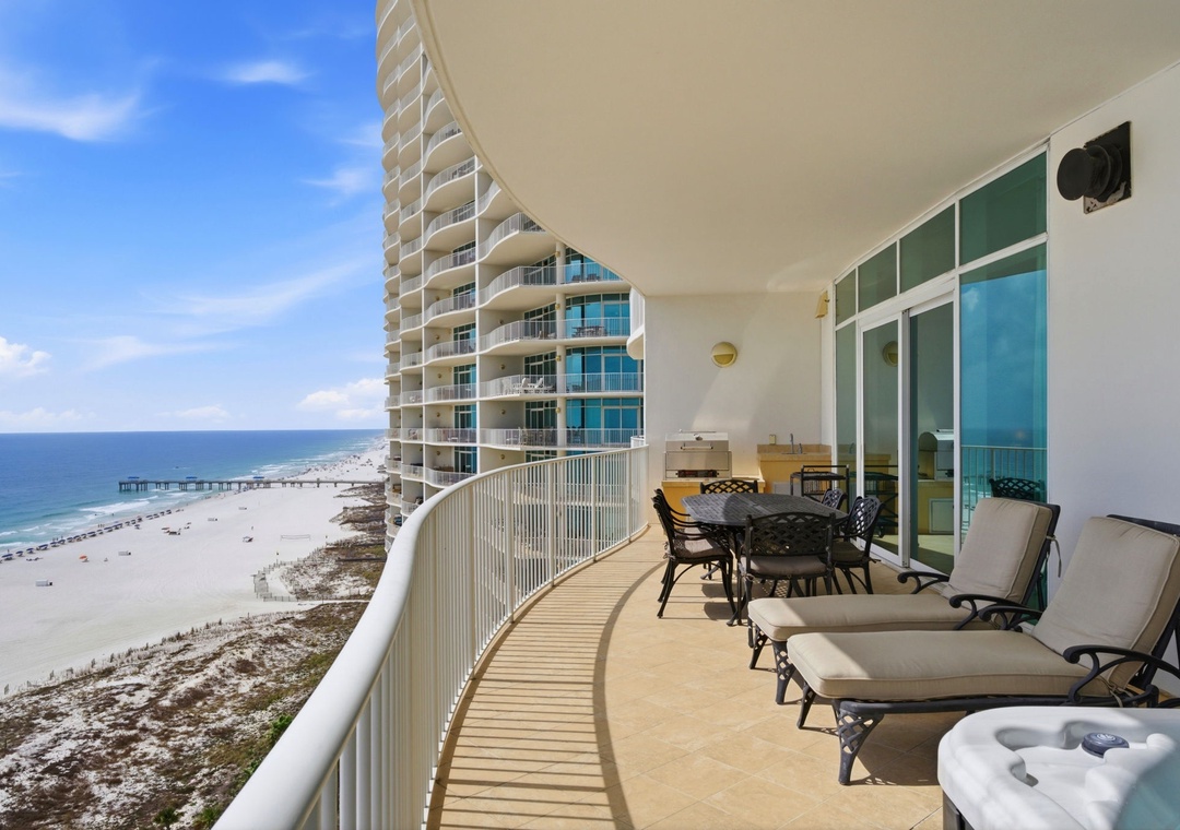 Turquoise Place 1108C- View of Gulf from Balcony