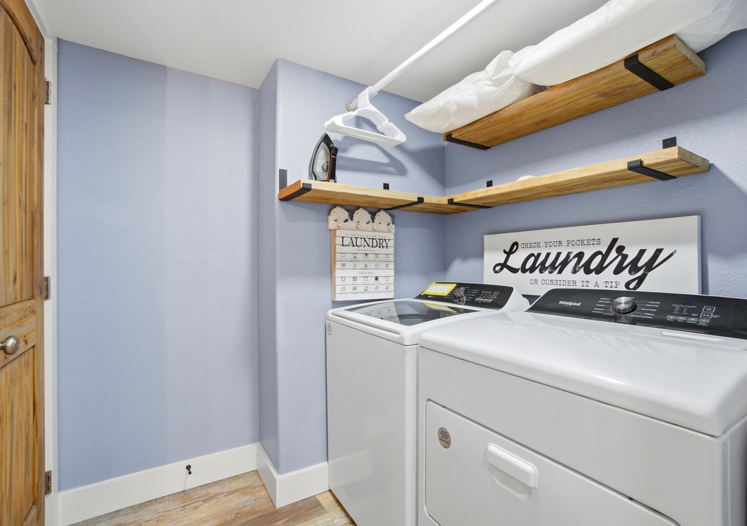 Regatta Condo 201A- Laundry