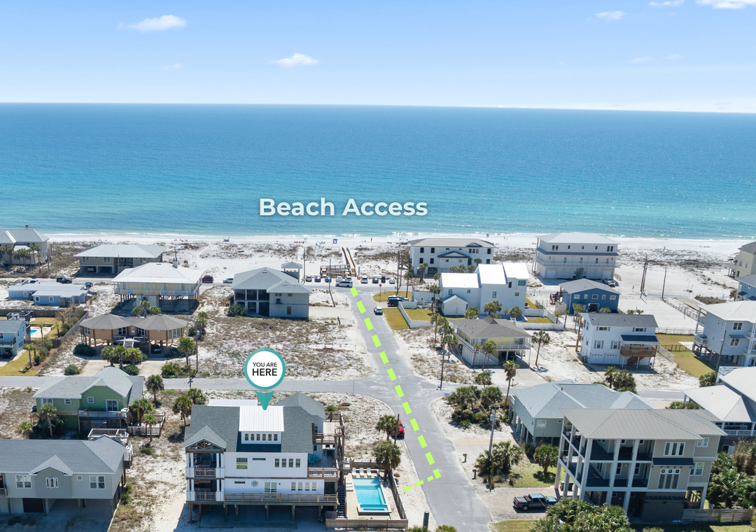 Casa De Madera Pensacola Beach- Access to the Beach