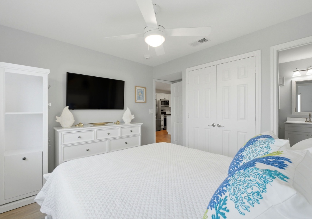 Gulf Shores Plantation 4309- Bedroom 1 & TV