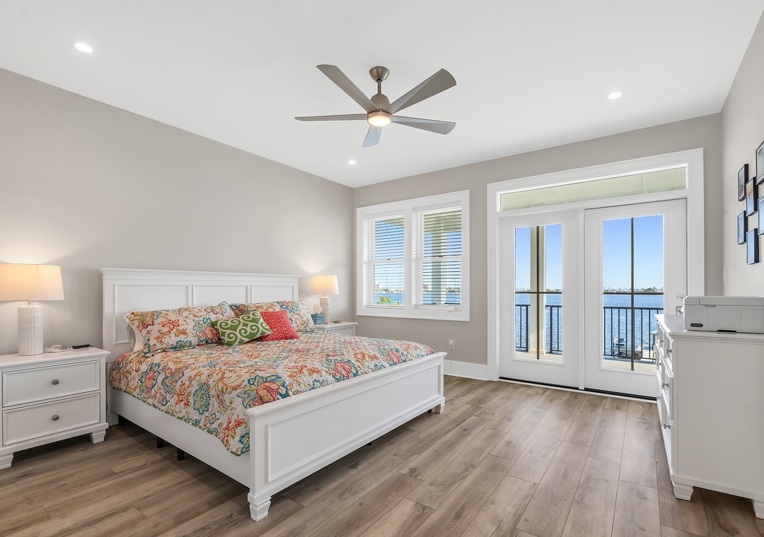 1130 Water Oaks Cir - 2rd Floor - Bedroom 2 & View to Balcony