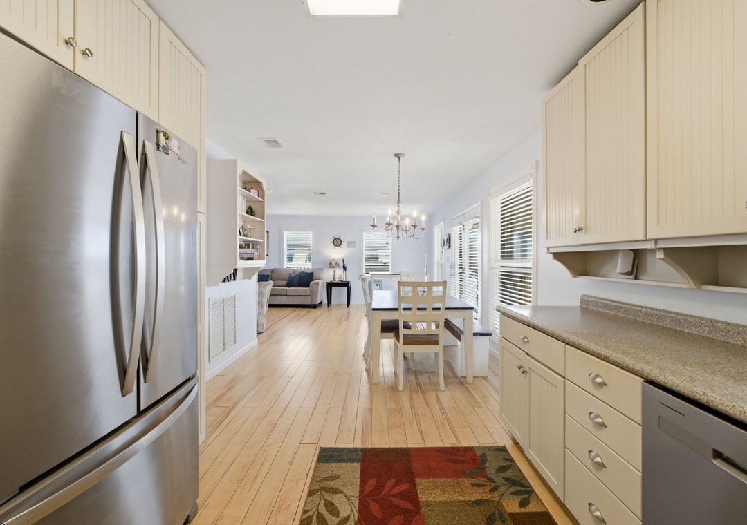 Seaswept- Kitchen, Dining Room & Living Room