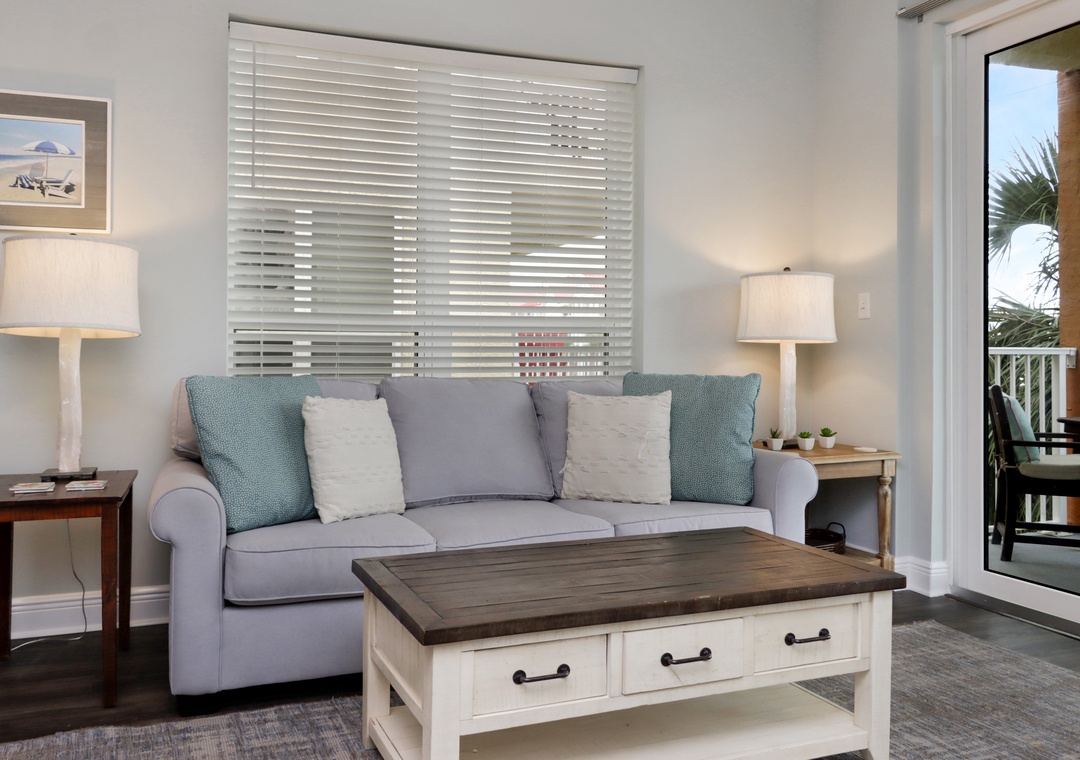 Living Room with Sleeper Sofa