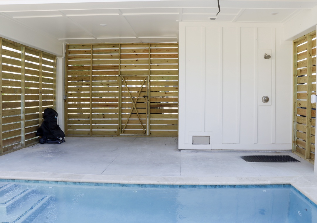 Private Pool and Outdoor Shower