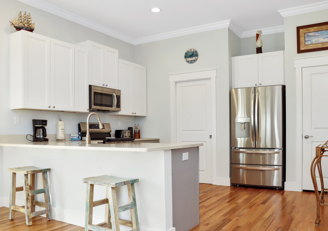 Kitchen with Bar Seating