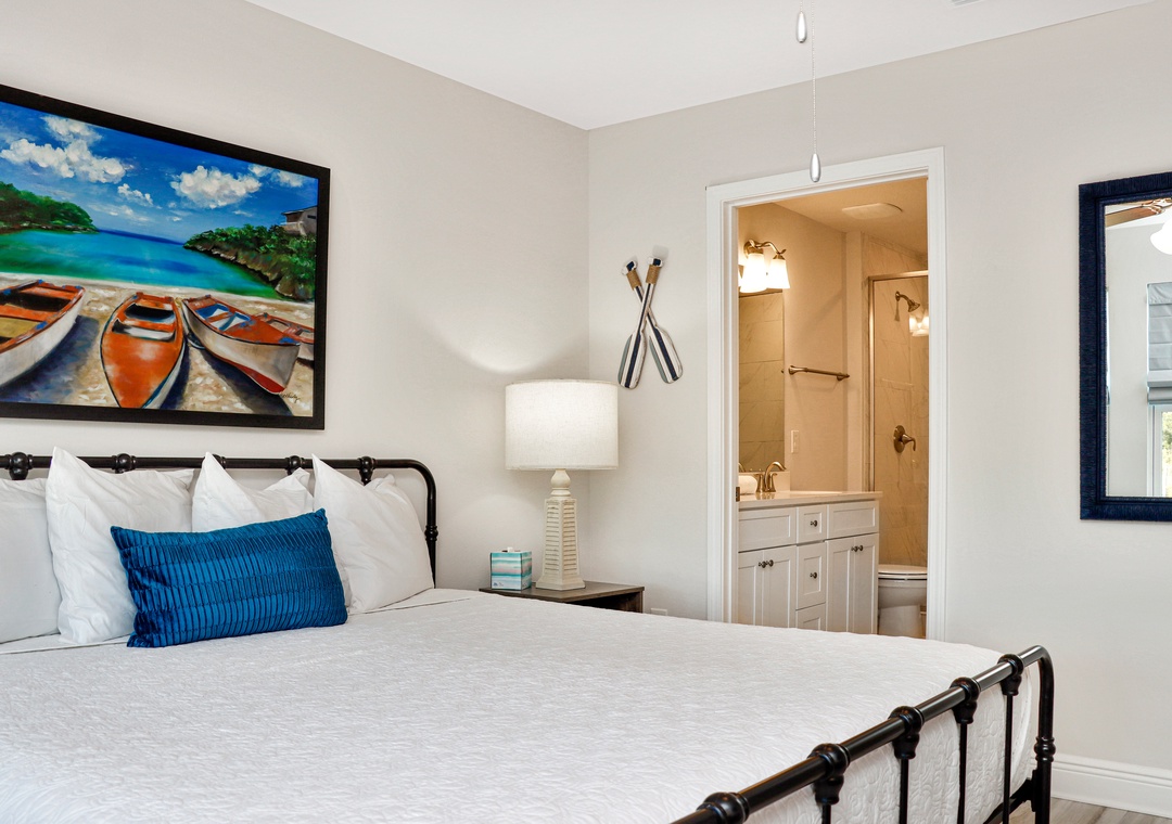 Bedroom 1 with Master Bathroom