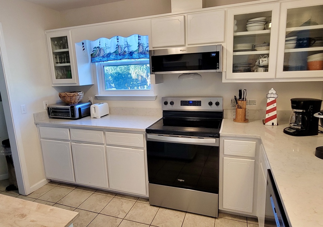 Kitchen with Laundry Room