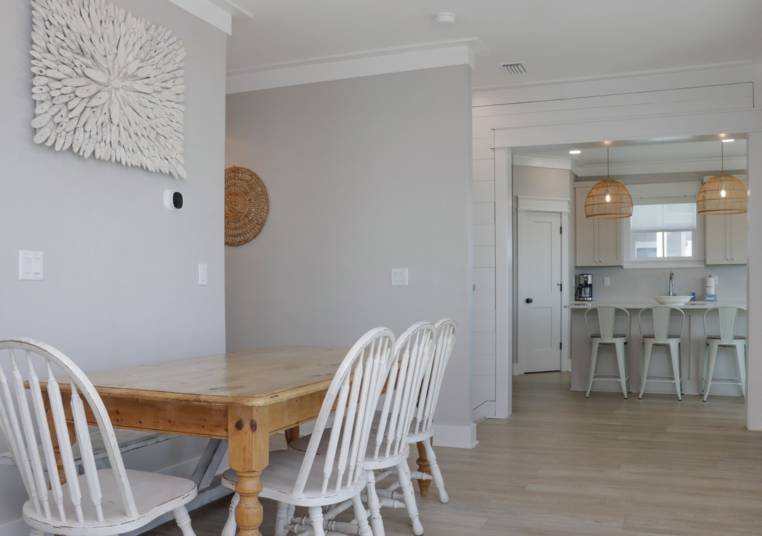 Dining Area and Kitchen