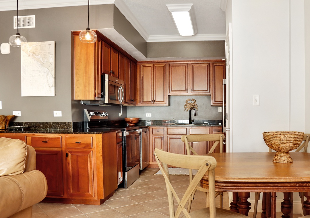 Dining Area and Kitchen