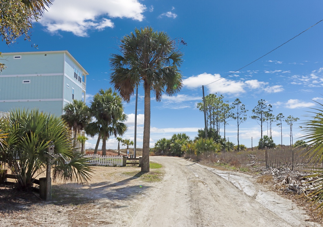 Beach Access at End of Road