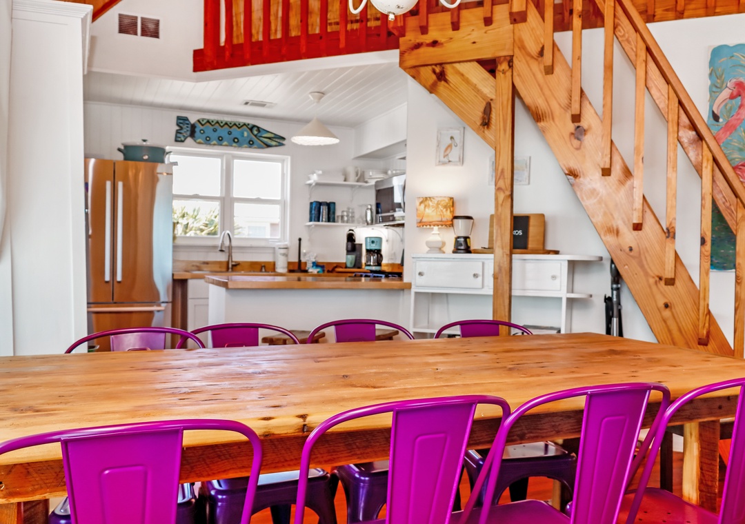 Dining Area and Kitchen