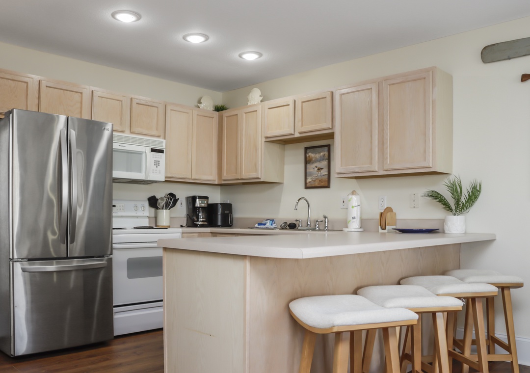 Kitchen with Bar Seating
