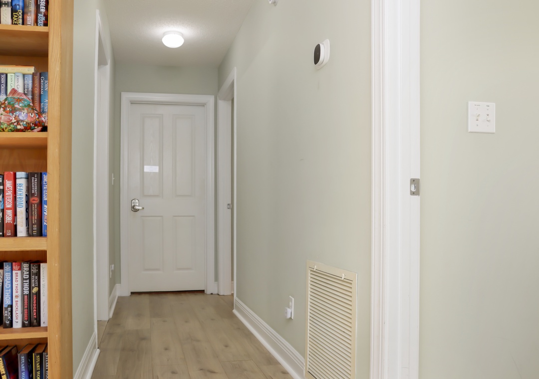 First Floor Hallway to Bedrooms and Bathrooms