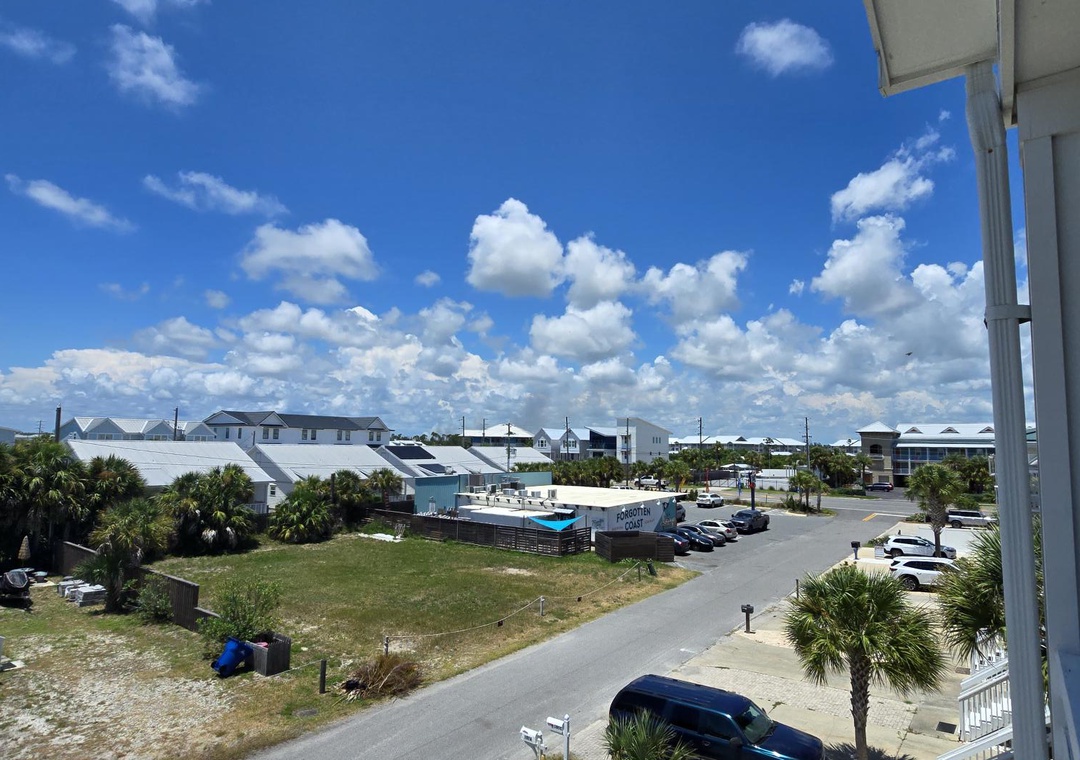 View off Living Room Balcony