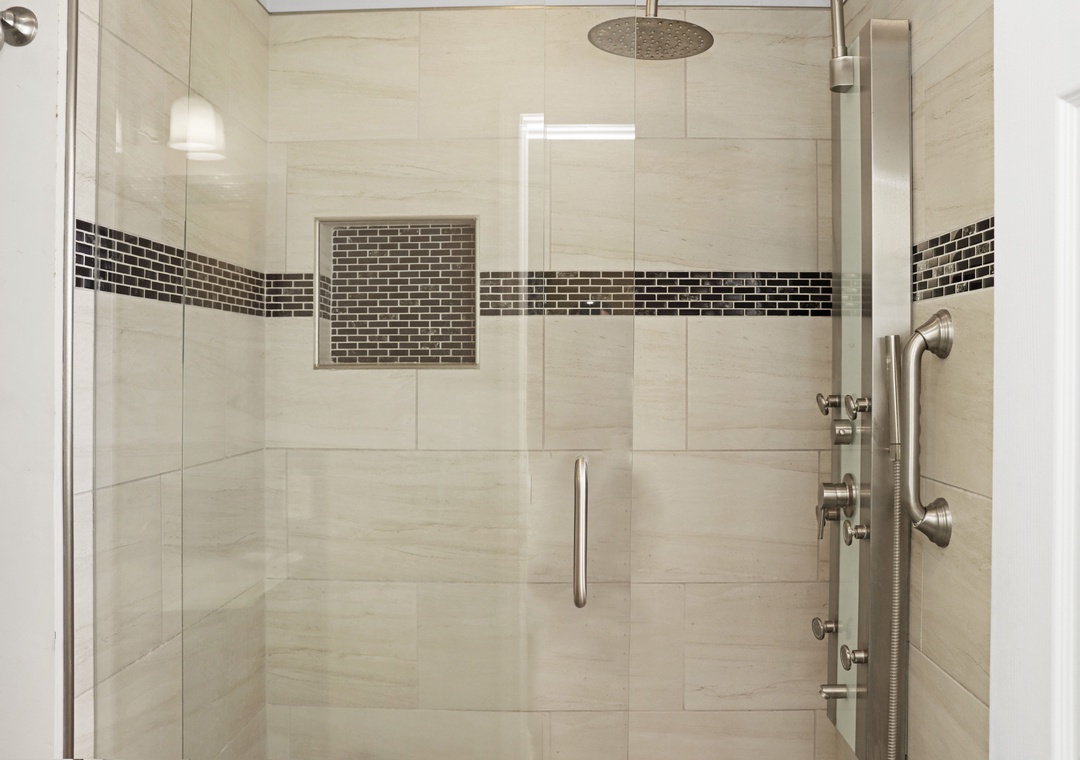Bedroom 1 - Master Bathroom Shower