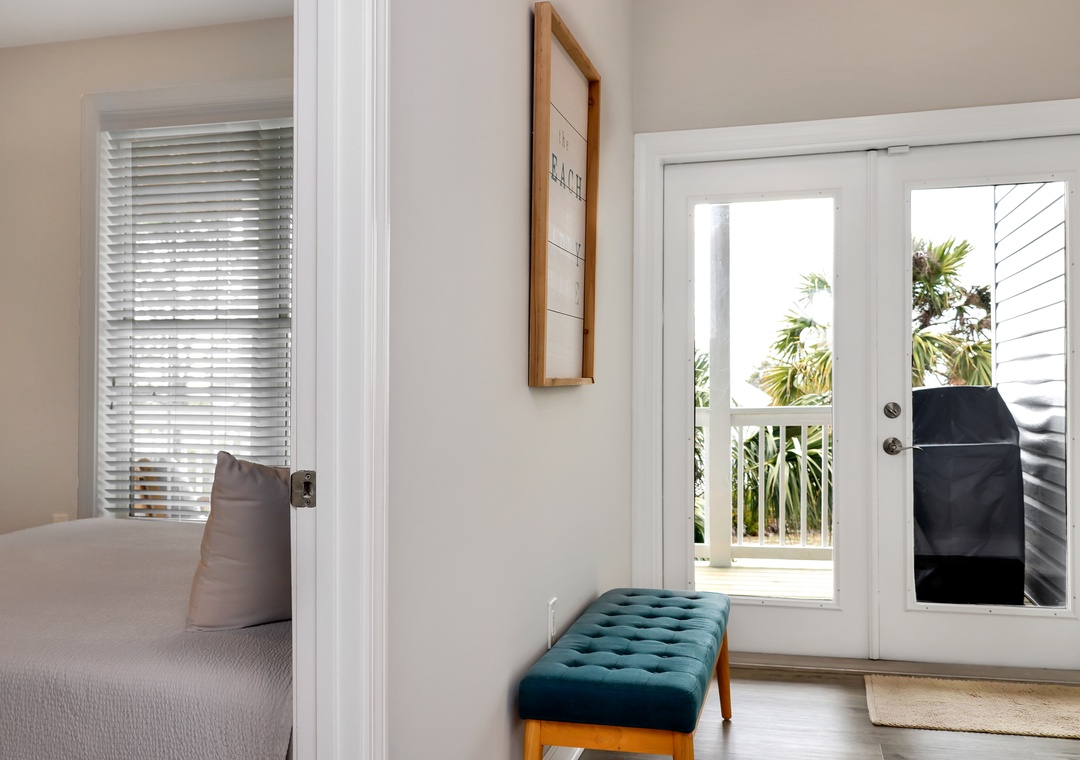 Main Entrance and Bedroom 1