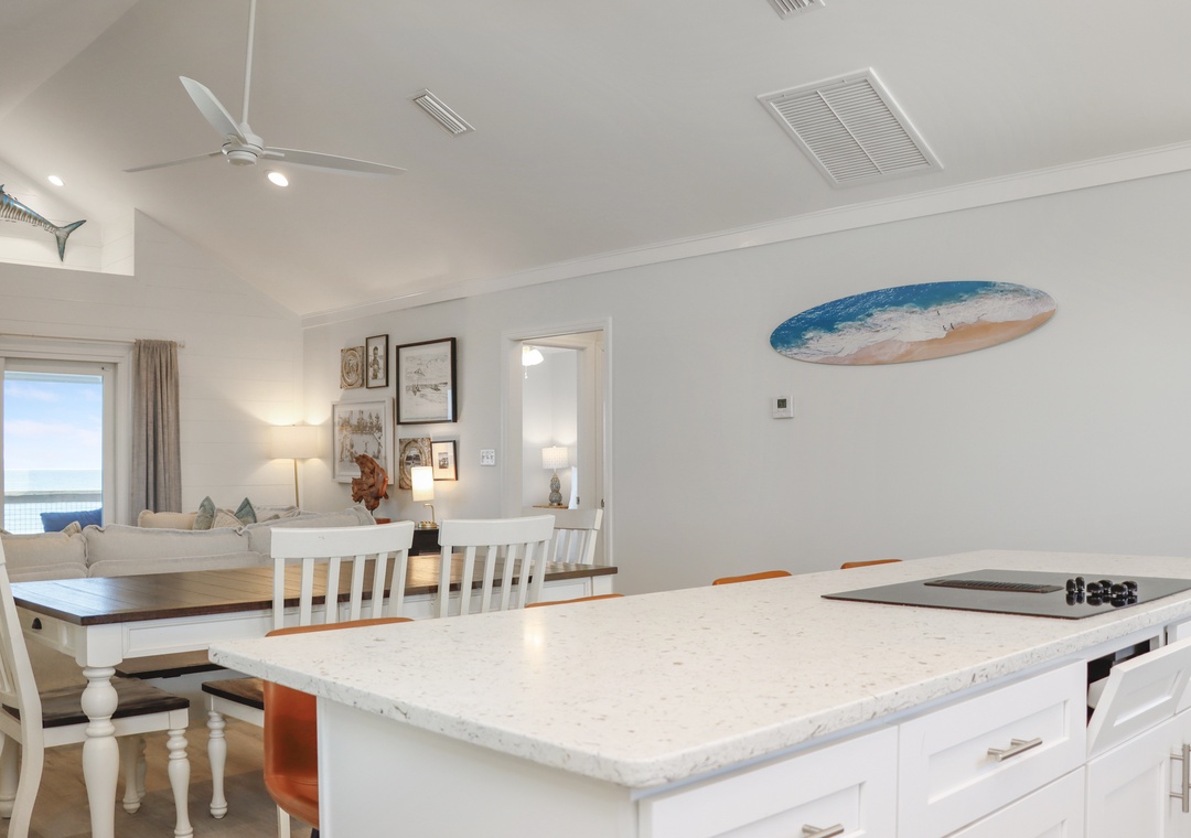 Kitchen Bar and Dining Area