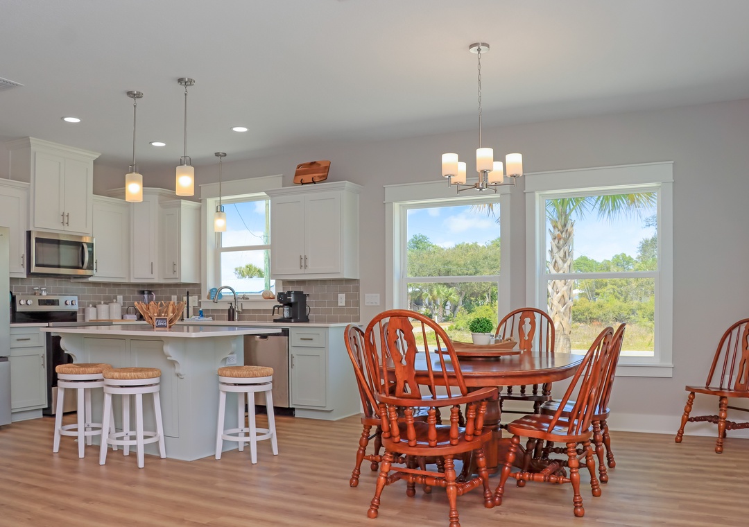 Dining Area and Kitchen