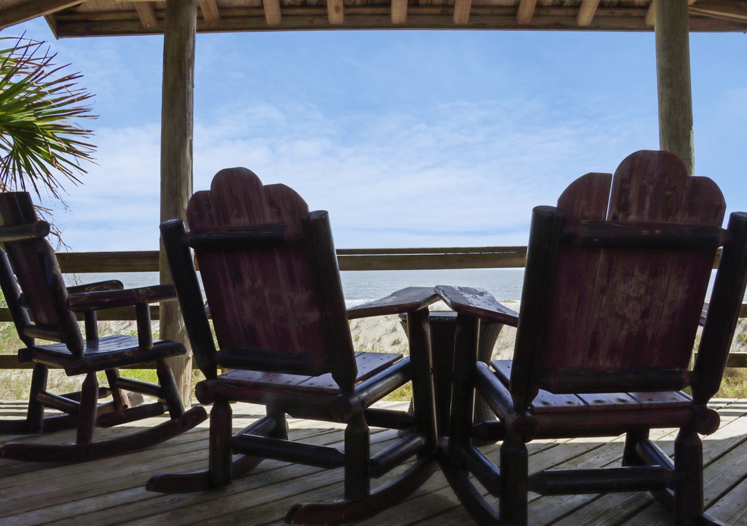 Private Beach Pavillion