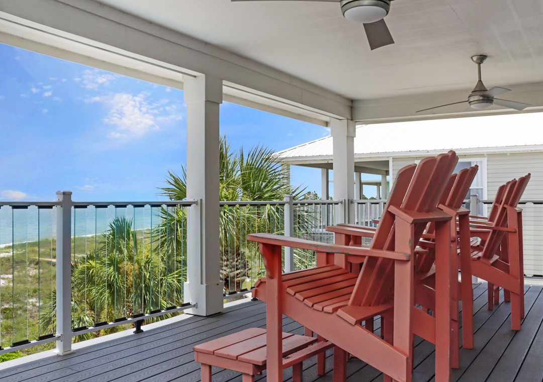 Top Floor Covered Deck