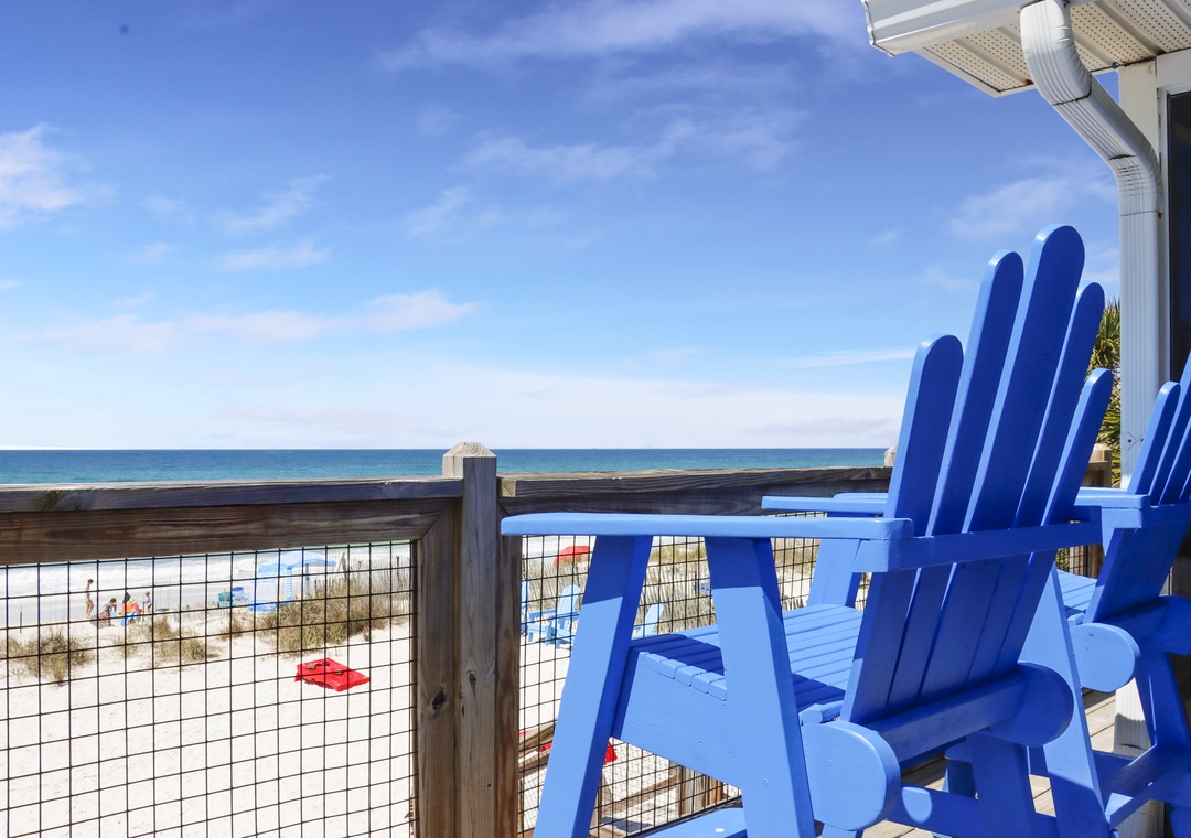 Bedroom 3 - Beach Front Deck (1)