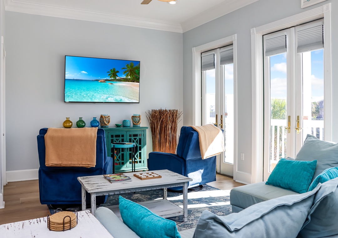 Living Room with TV Area
