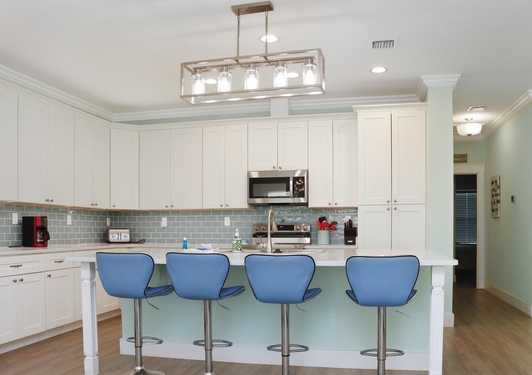 Kitchen with Bar Seating