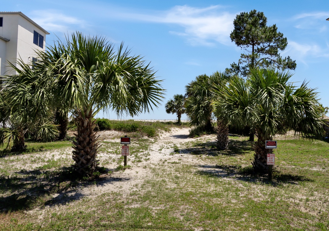 Beach Access Across Street