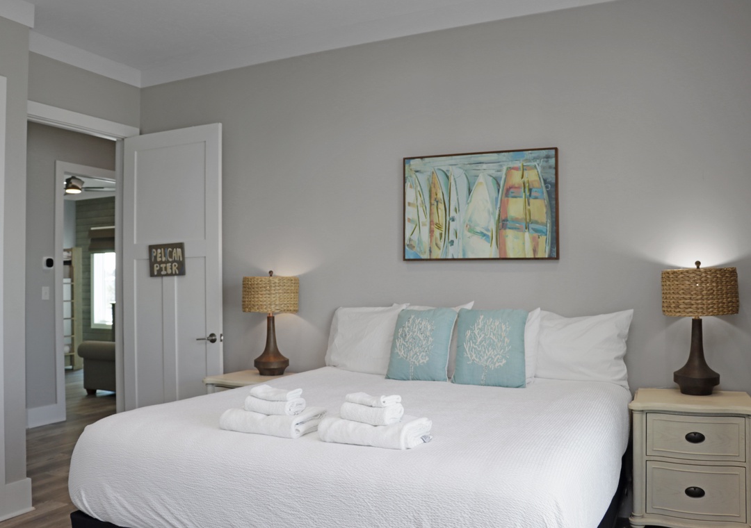 Bedroom 1 - Beach Front Master Bedroom