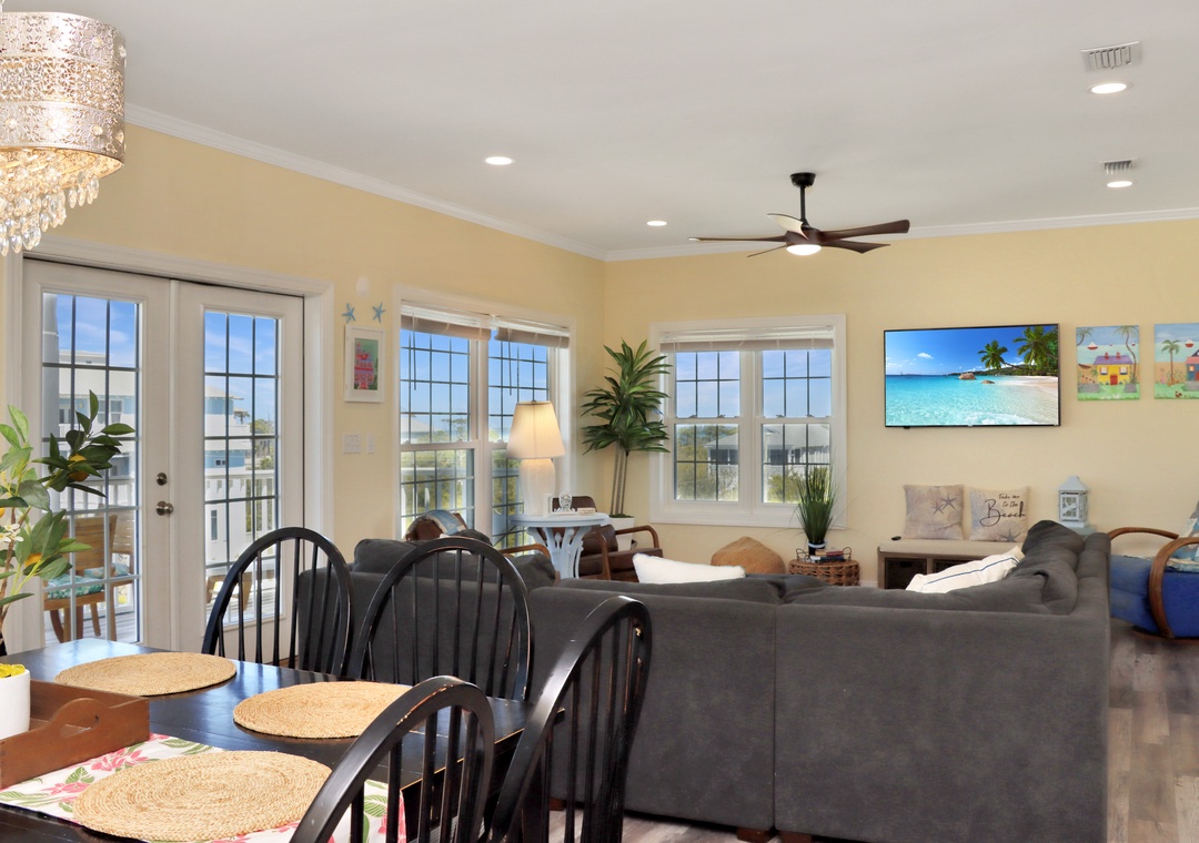 Dining and Living Area