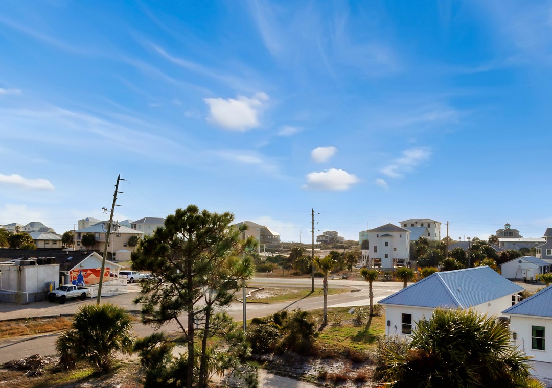 Beach View and Longbill's Restaurant