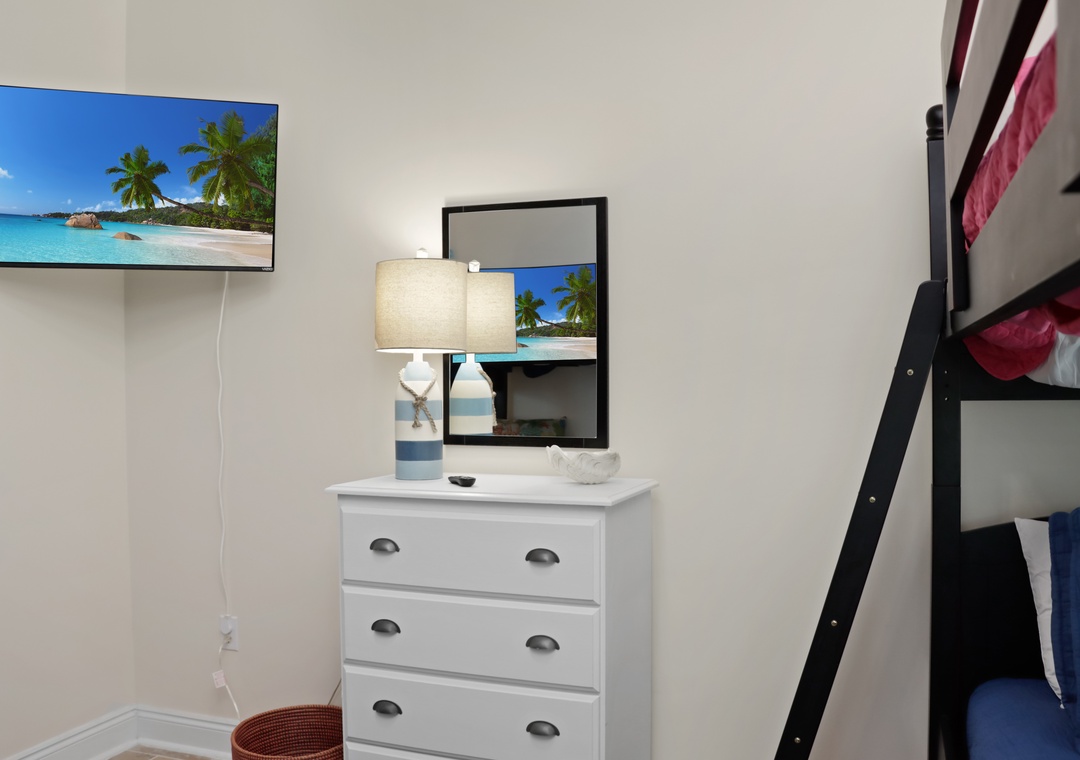 Bedroom 2 with TV