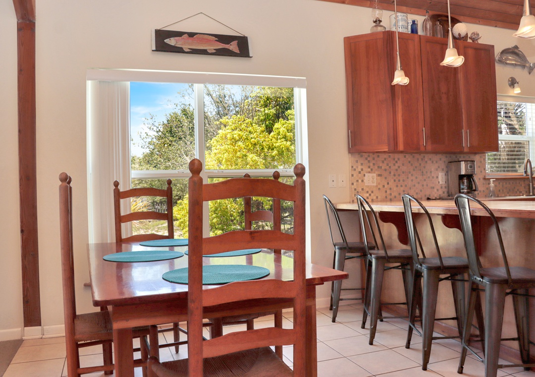 Dining Area and Bar Seating