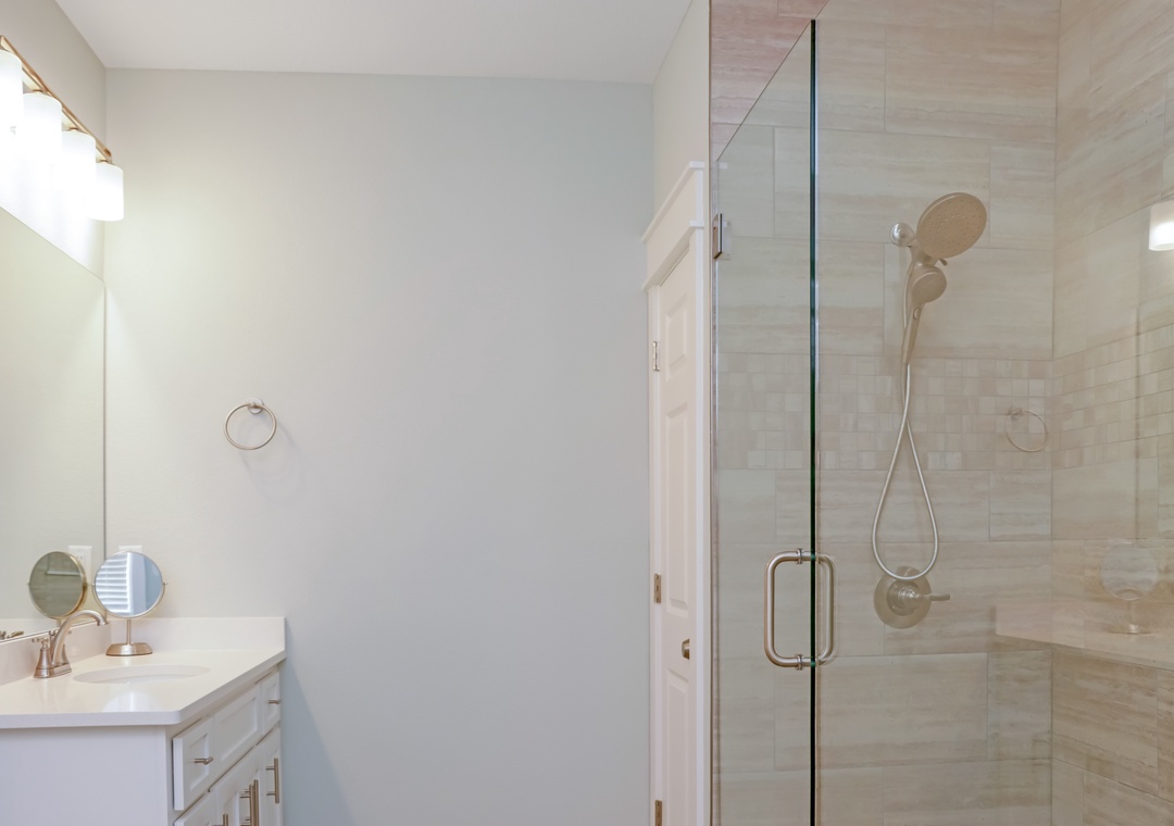Bedroom 1 - Master Bathroom with Shower