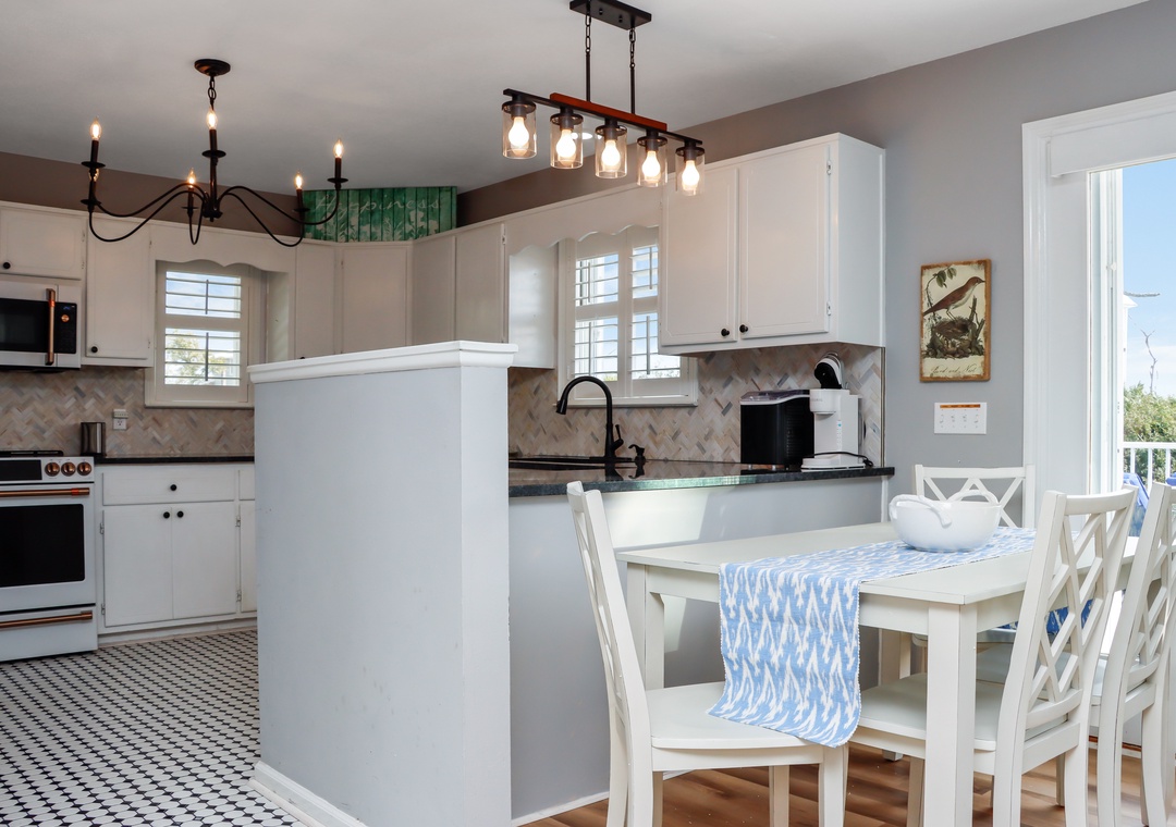 Dining Area and Kitchen